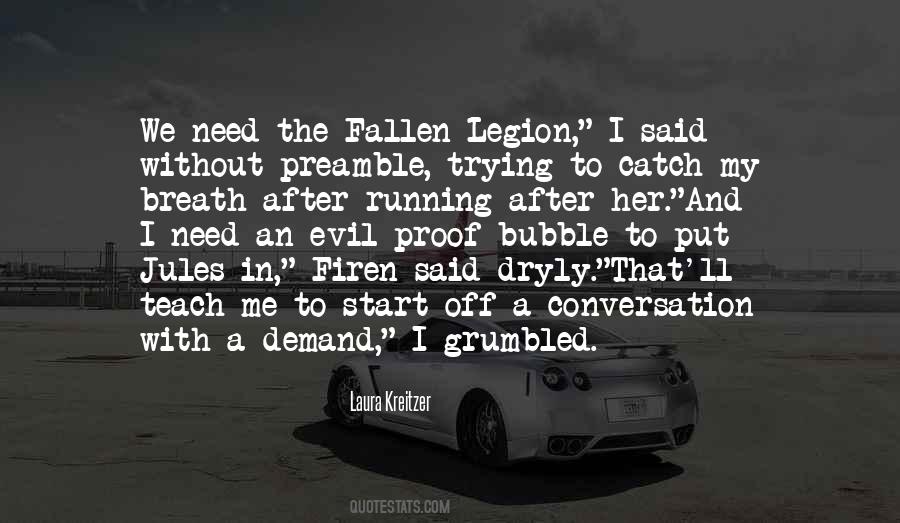 Quotes About Legion #1281397