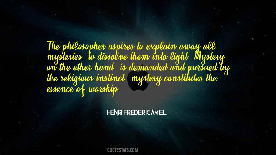 Religious Mystery Quotes #1138578