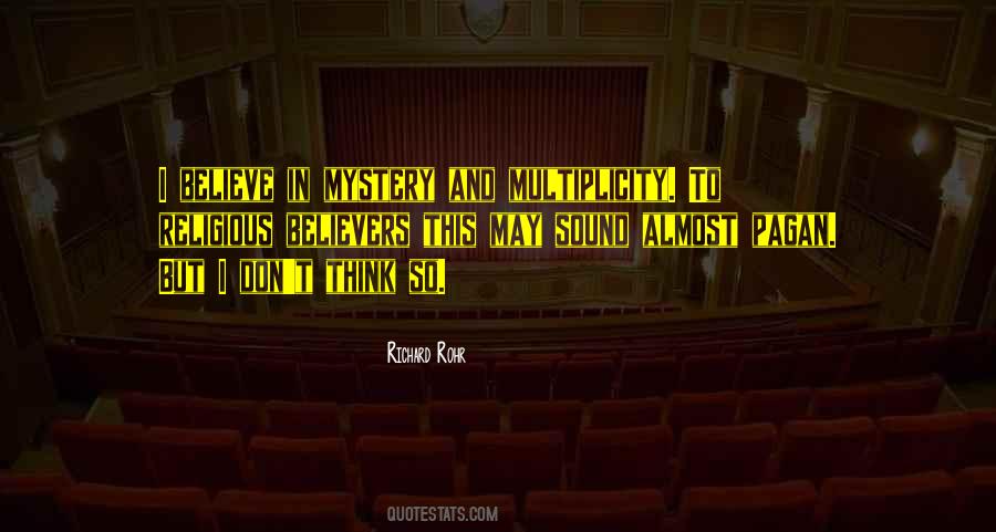 Religious Mystery Quotes #34572