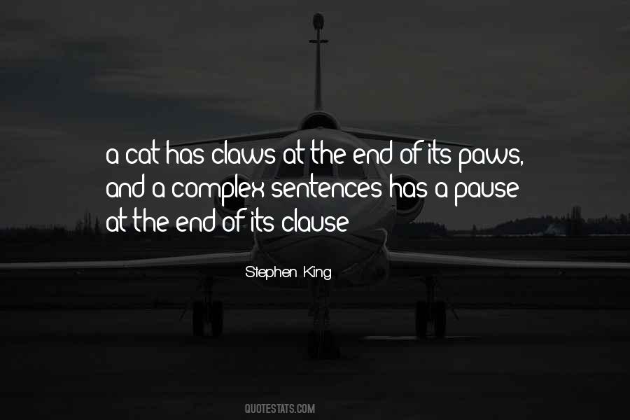 Quotes About Cat Paws #1168377