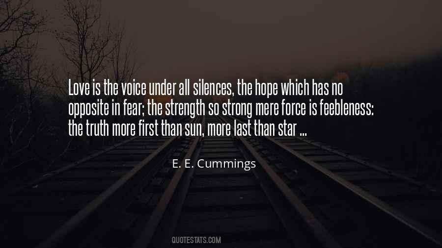 Love Is Strong Quotes #261568