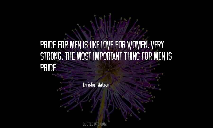 Love Is Strong Quotes #340792