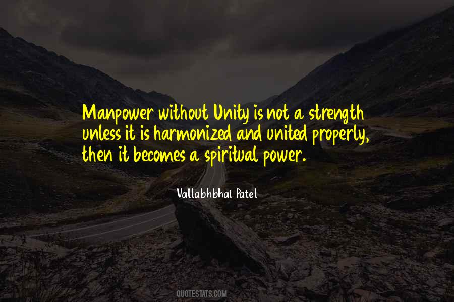 Quotes About Unity And Strength #1284570