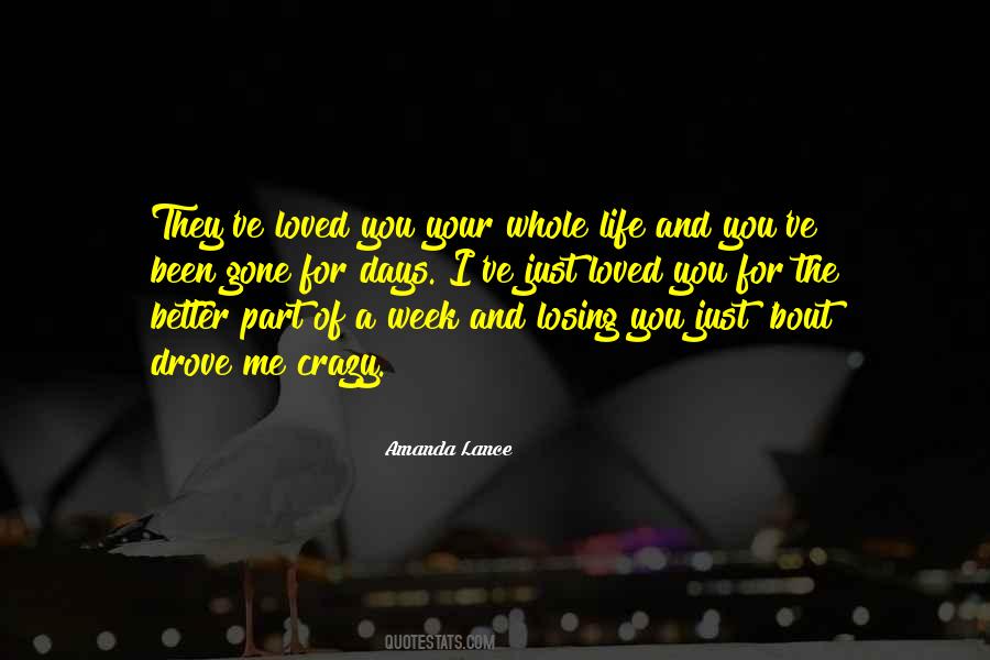 Quotes About Losing Someone You Loved #61167