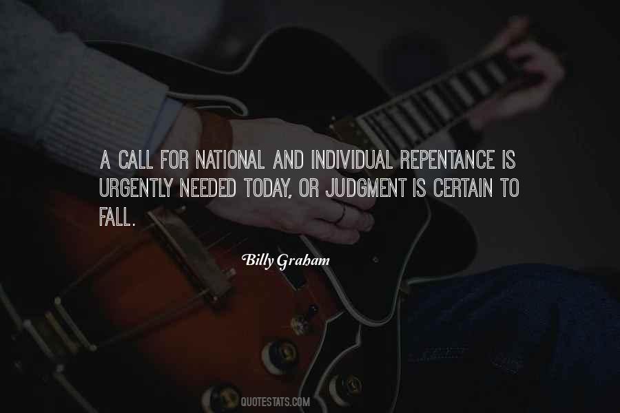Judgment Is Quotes #832467