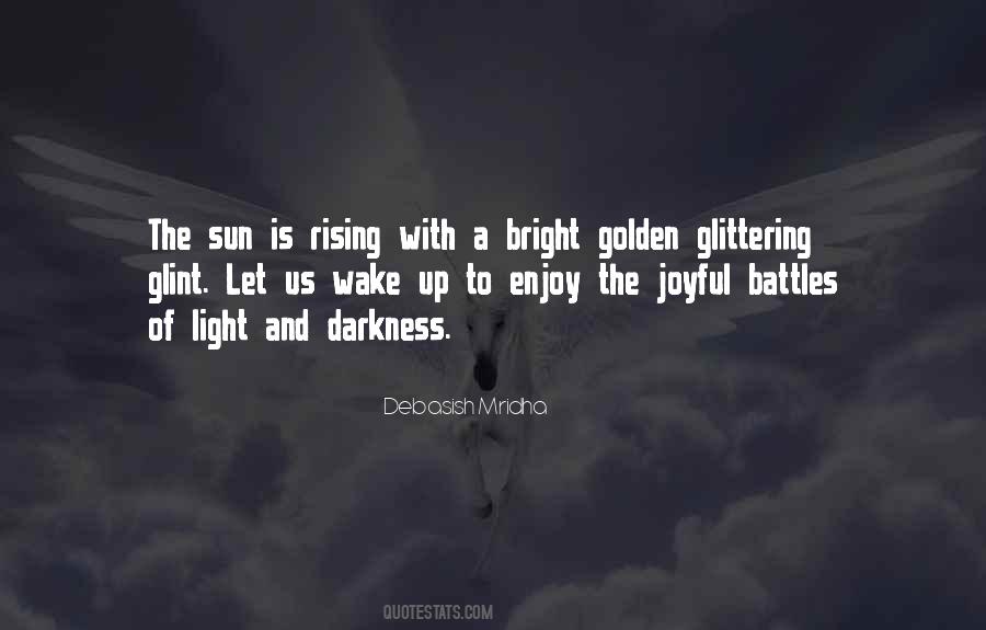 Quotes About Golden Light #212343