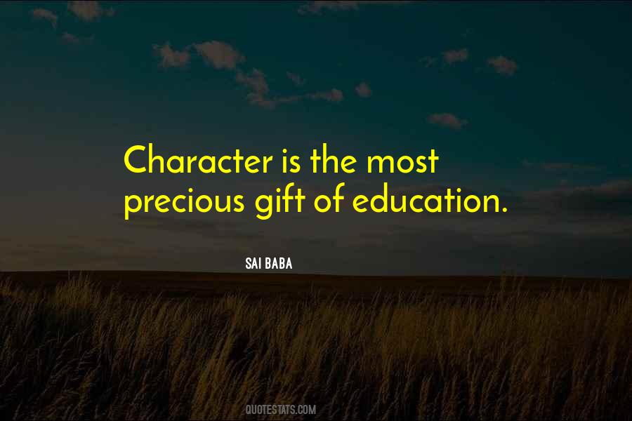 Education Is A Gift Quotes #235028