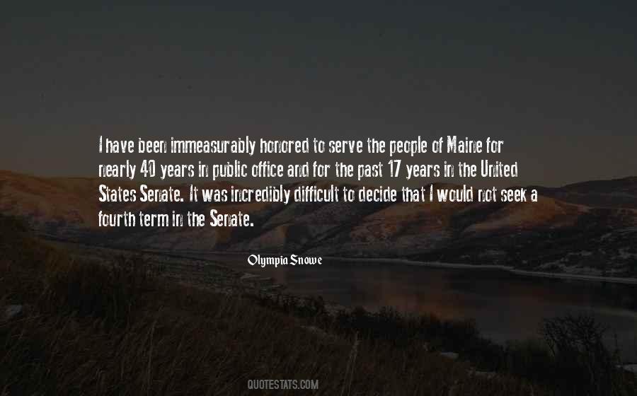 United States Senate Quotes #1431914