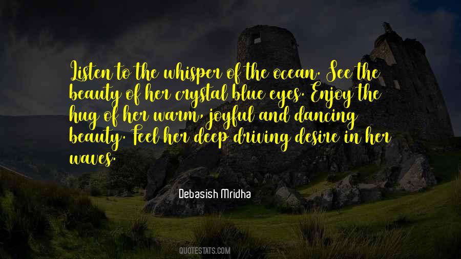 Quotes About Deep Blue Eyes #1877705