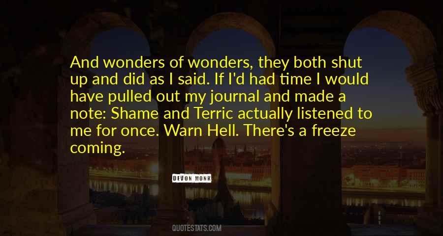 Quotes About Wonders #1233260