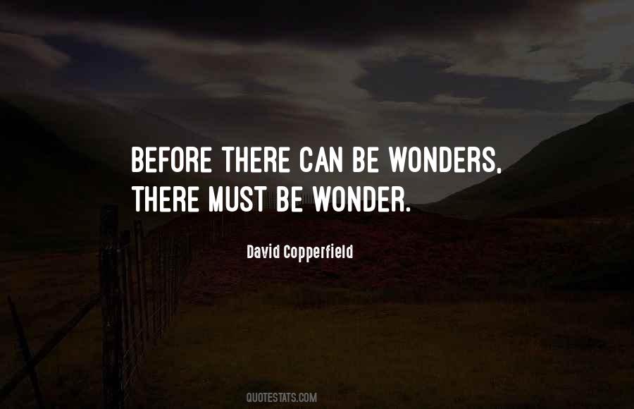 Quotes About Wonders #1413631