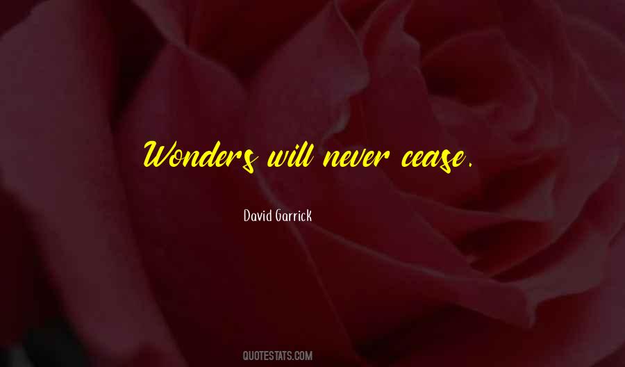 Quotes About Wonders #1425522