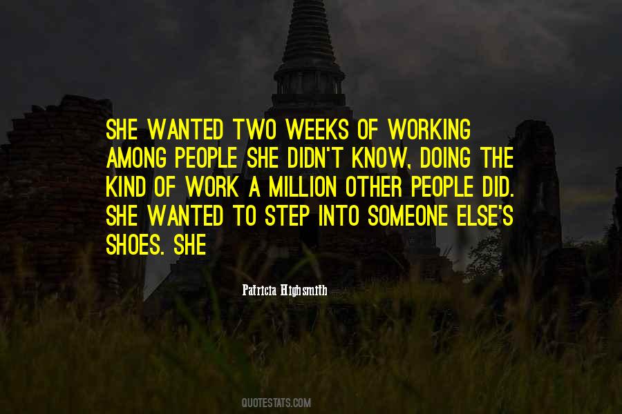 Other People S Shoes Quotes #1158007