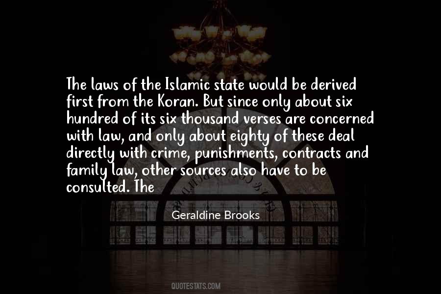 Quotes About Islamic Law #1559500