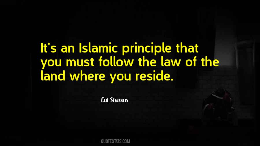 Quotes About Islamic Law #1718217