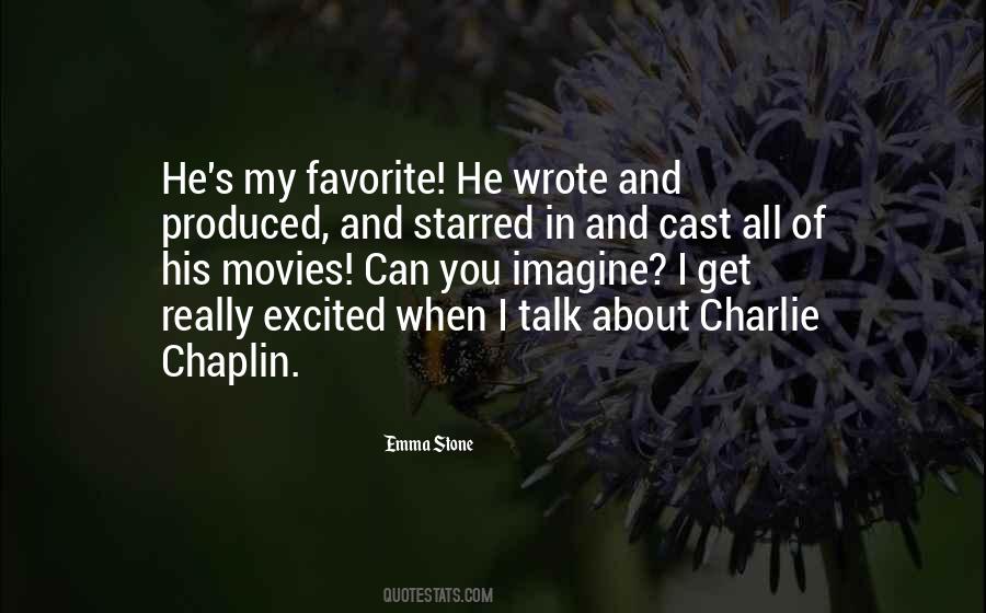 Quotes About Chaplin #181189