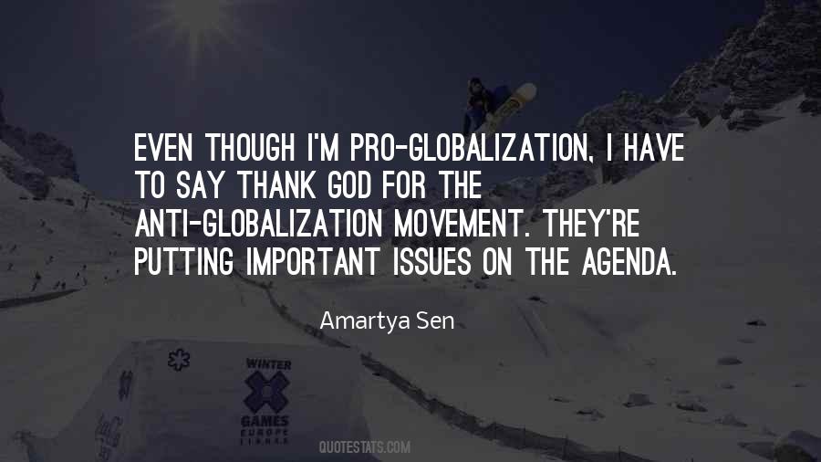 Anti Globalization Movement Quotes #213463