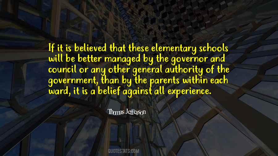 Quotes About Elementary Education #1553170