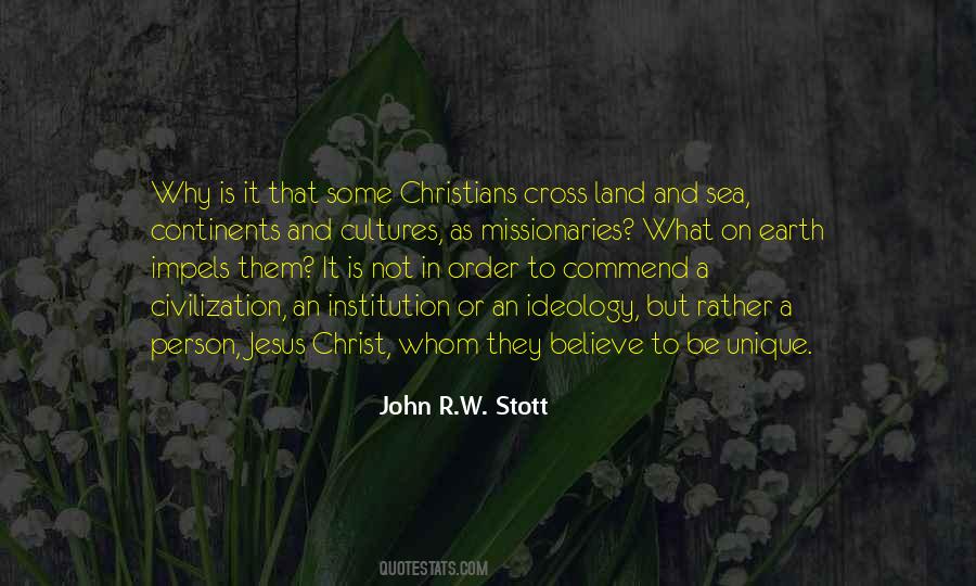 Cross John Stott Quotes #1200727