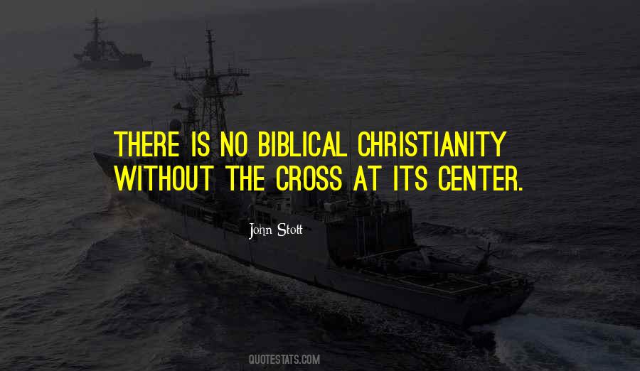 Cross John Stott Quotes #1663243