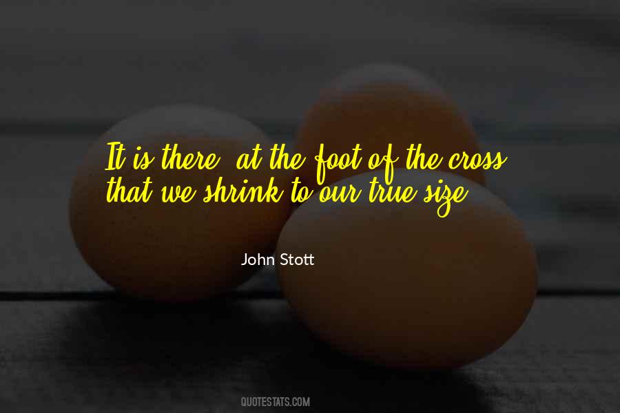 Cross John Stott Quotes #1808683