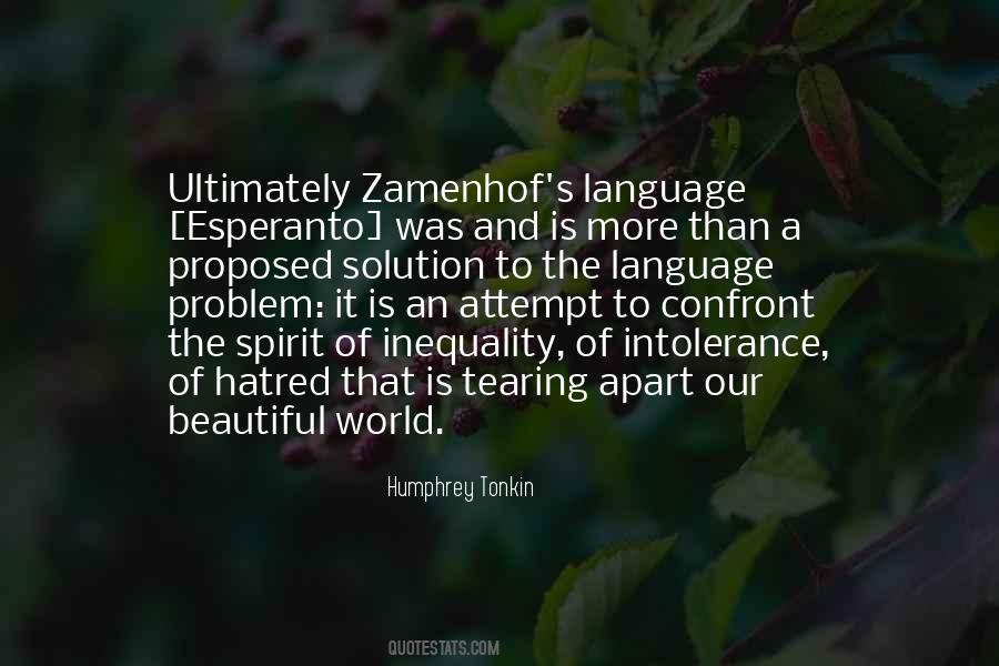 Quotes About Esperanto #881498