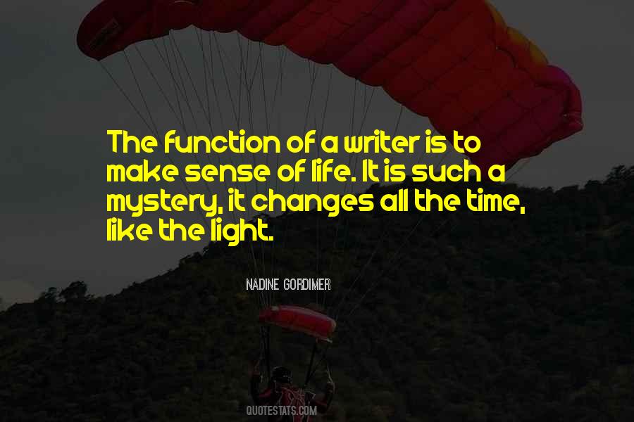 Writer Life Quotes #41148