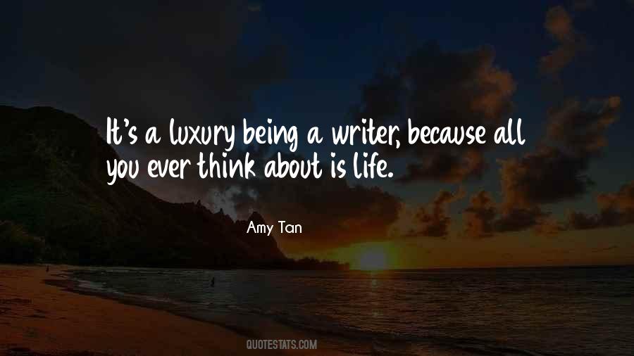 Writer Life Quotes #7187