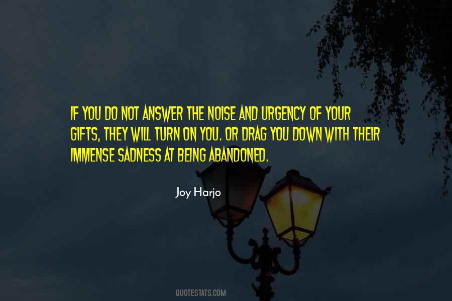 Quotes About Sadness And Joy #54115