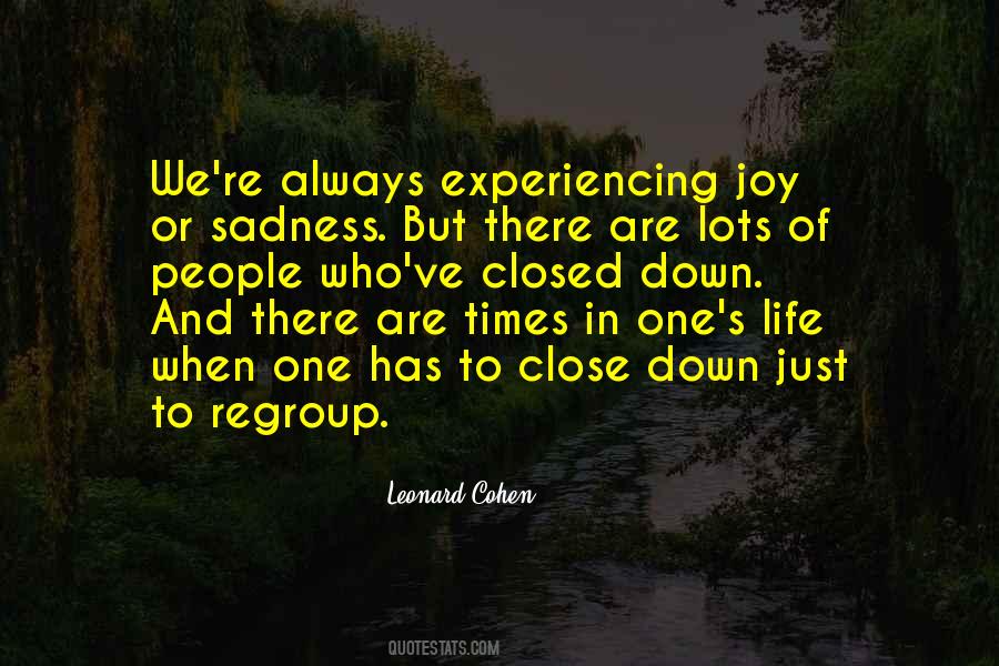 Quotes About Sadness And Joy #887873