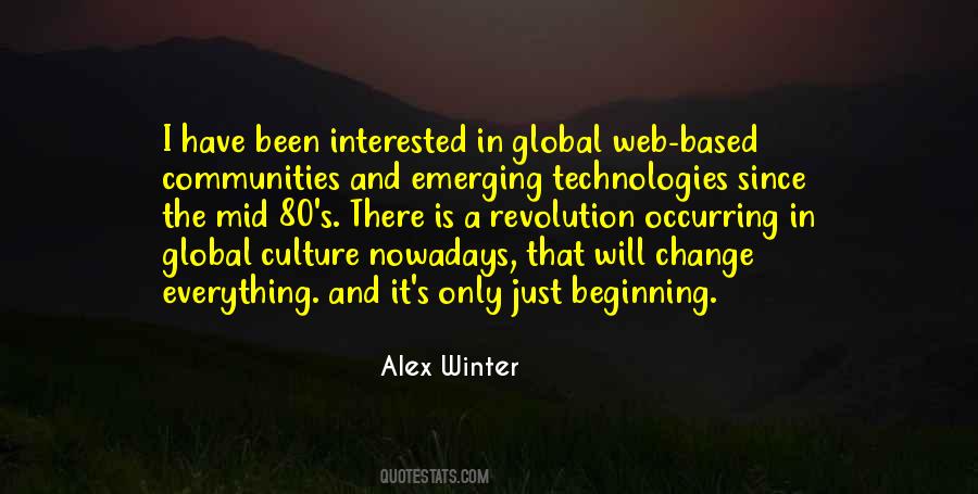 Quotes About Emerging Technologies #452001