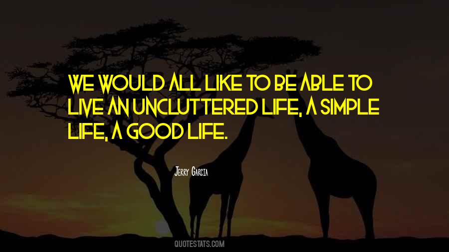 Quotes About Simple Life #1639022