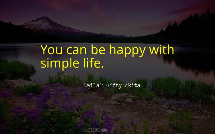 Quotes About Simple Life #399234