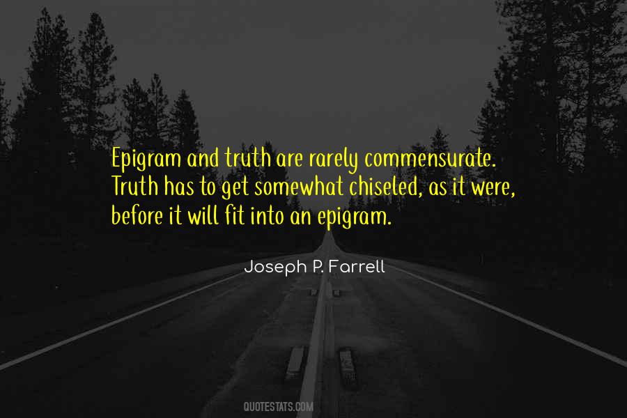 Quotes About Epigrams #1335486