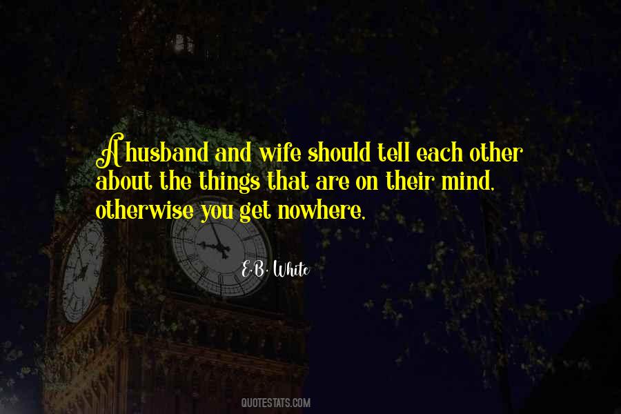 Quotes About A Husband And Wife #848328
