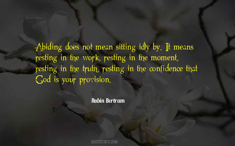 Quotes About Abiding Love #1296619