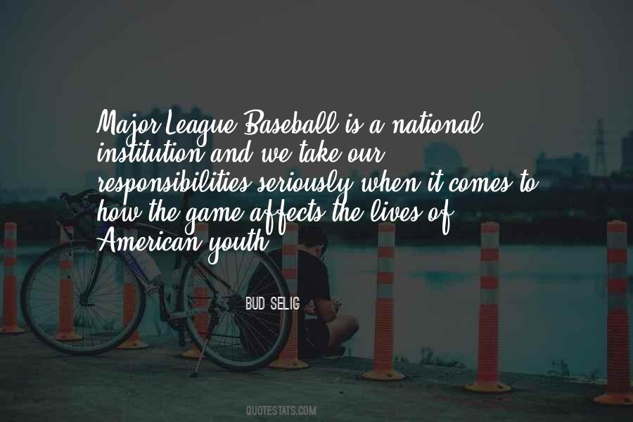 Quotes About Youth Baseball #1336258
