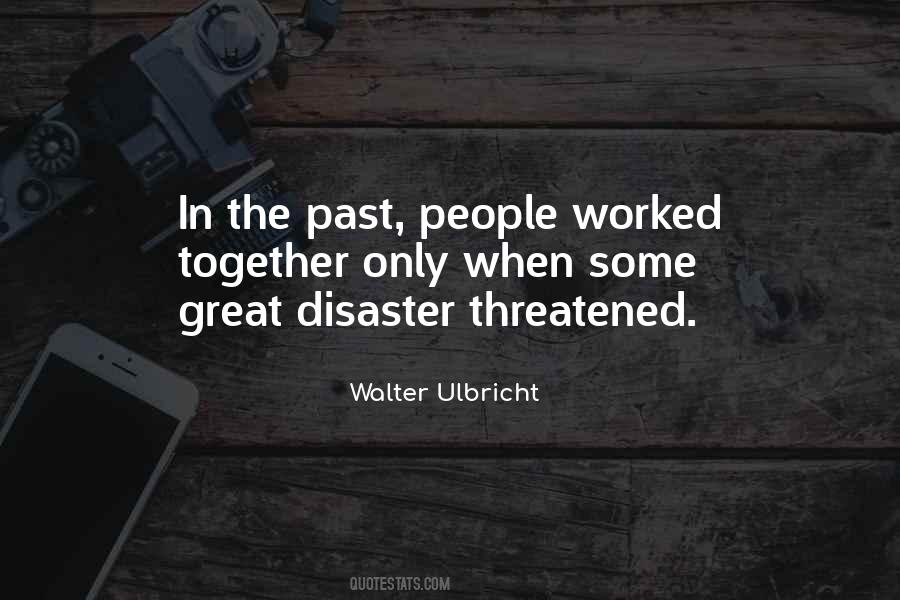 Quotes About Threatened #1431158