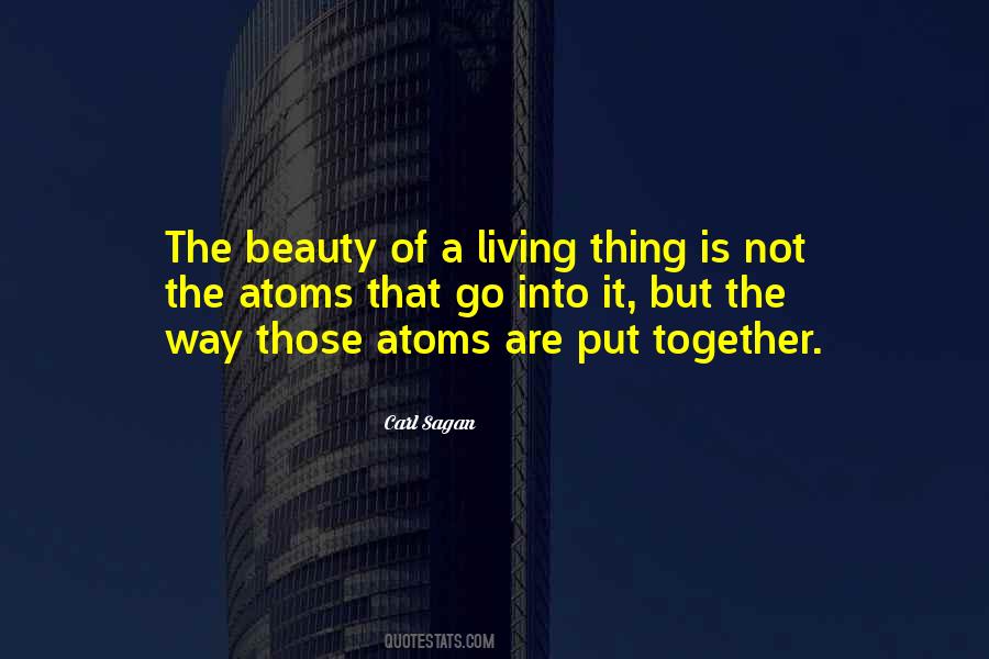 Quotes About Atoms #1206021