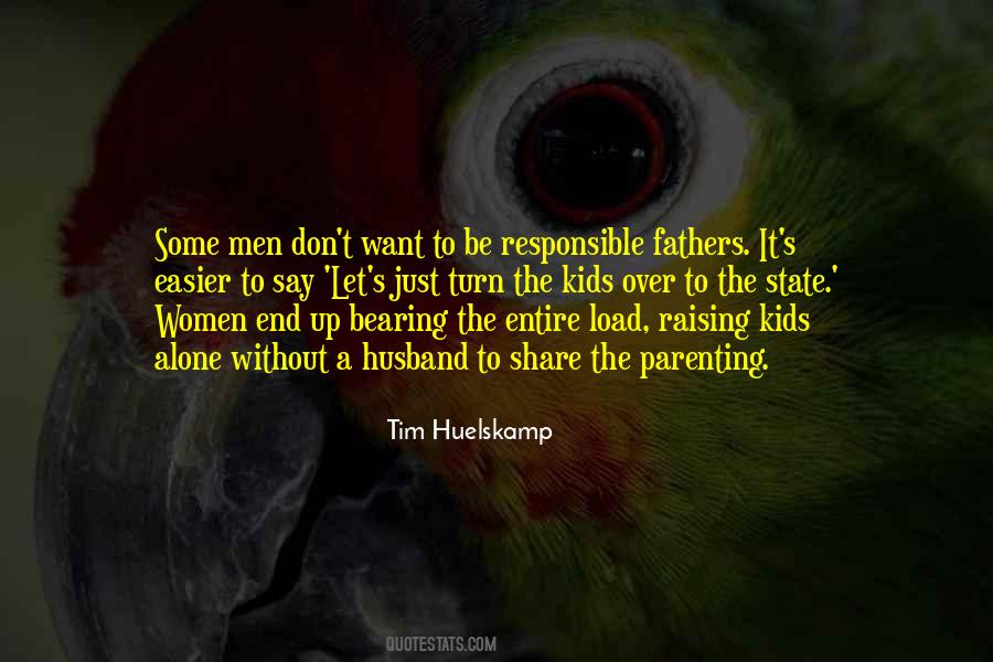 Quotes About Parenting Alone #272930