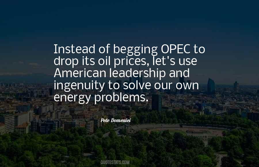 Quotes About Opec #1344086