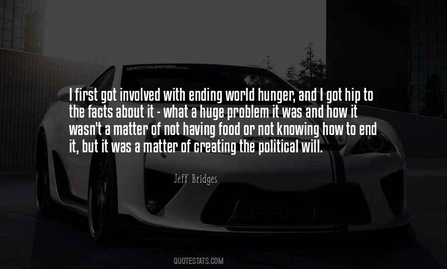 Quotes About Ending Hunger #281223