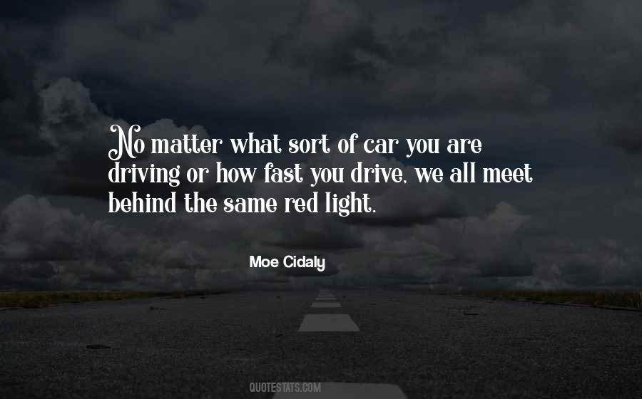 Quotes About Red Car #950629