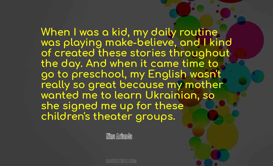 Quotes About Preschool #927311