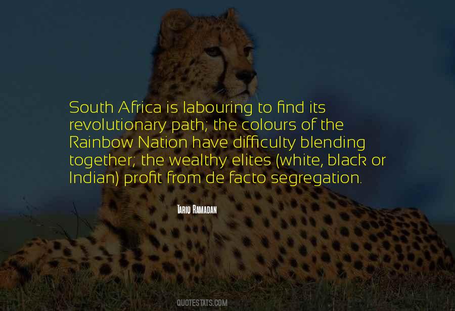 Quotes About Rainbow Nation #95956