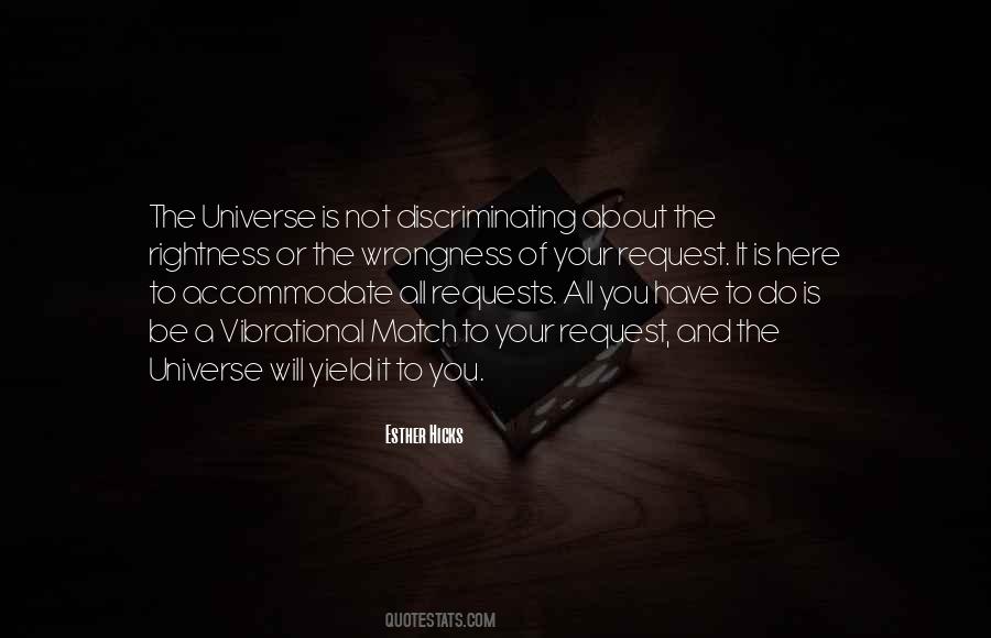 And The Universe Quotes #1828829