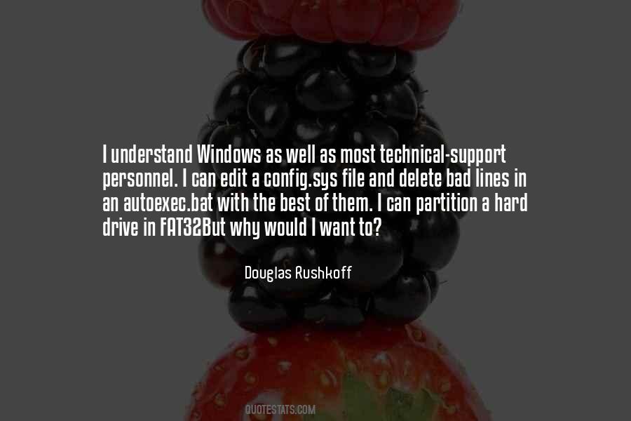 Quotes About Technical Support #1255158