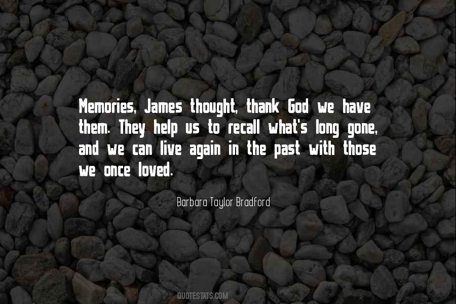 Quotes About Past Memories #166201
