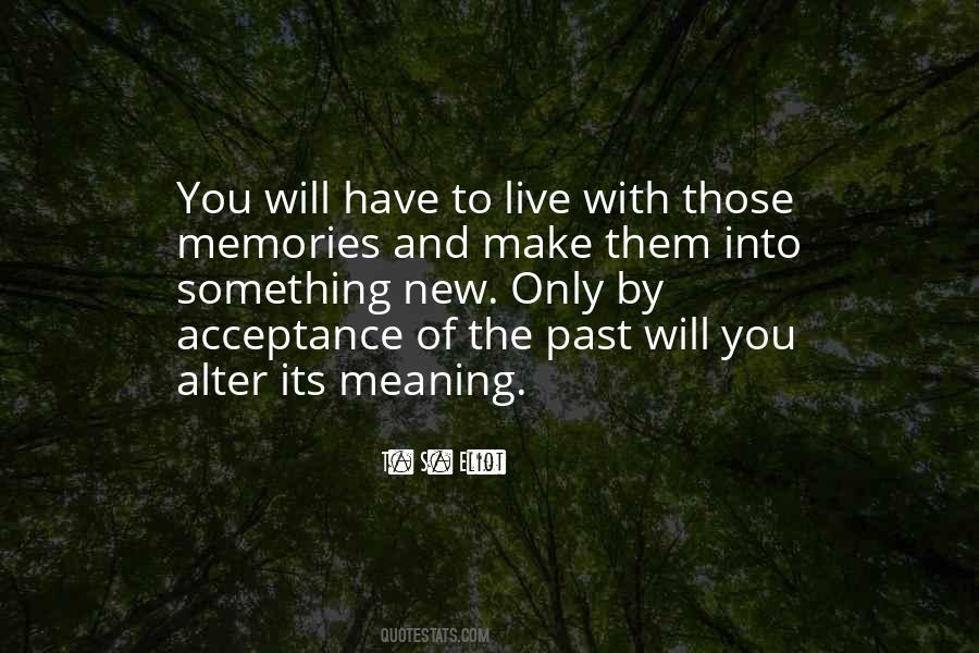 Quotes About Past Memories #191767