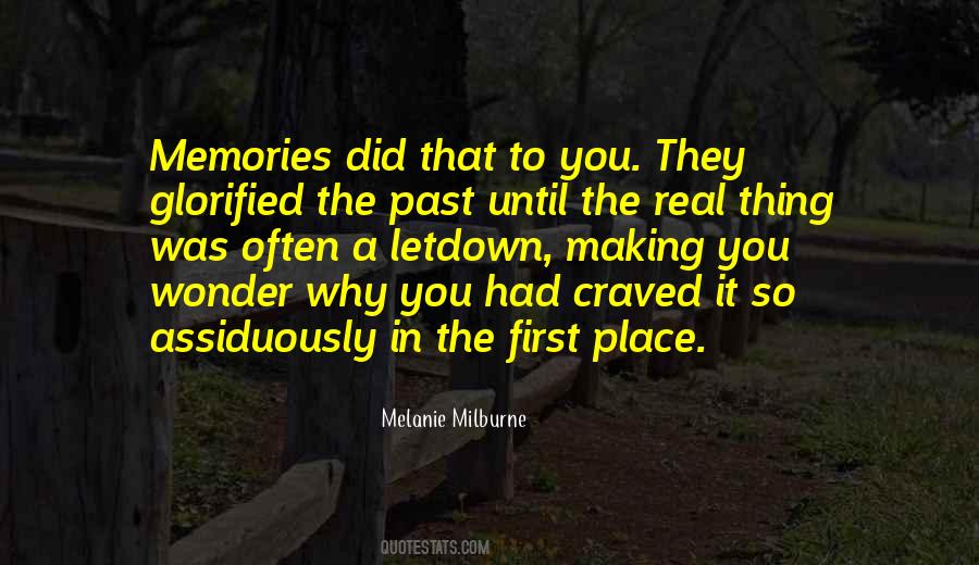 Quotes About Past Memories #259234